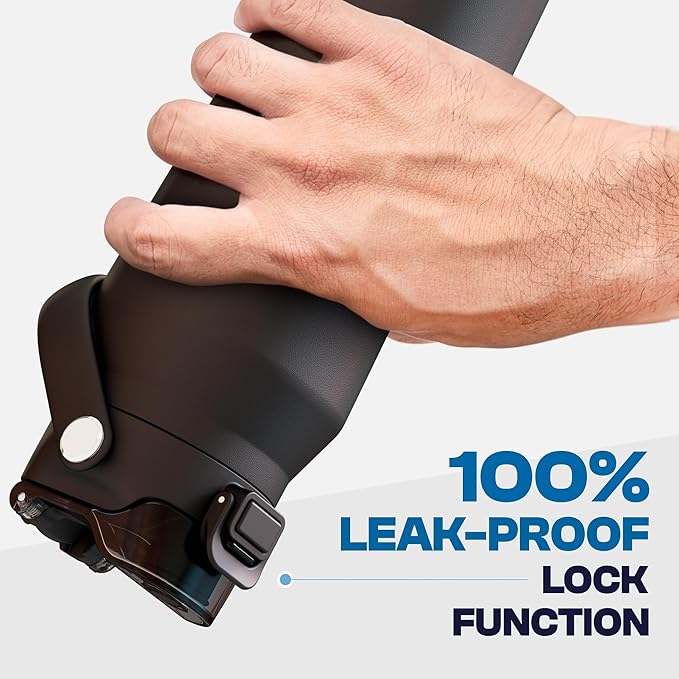 Frost Buddy 24oz Insulated Water Bottle with Straw & Chug Lid | Leak-Proof Stainless Steel | 24-Hours Cold | Sweat-Proof, Cup Holder Friendly | Ideal for Gym, Travel, Sports & Everyday Hydration