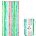 Dock & Bay Beach Towel - Quick Dry, Sand Free - Compact, Lightweight - 100% Recycled - Includes Bag - Watermelon Sugar - Extra Large (200x90cm, 78x35)