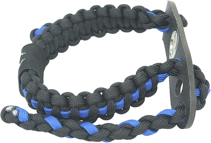 Realtree® Paracord Archery Bow Wrist Sling - 100% Full Grain Leather 550 Paracord
