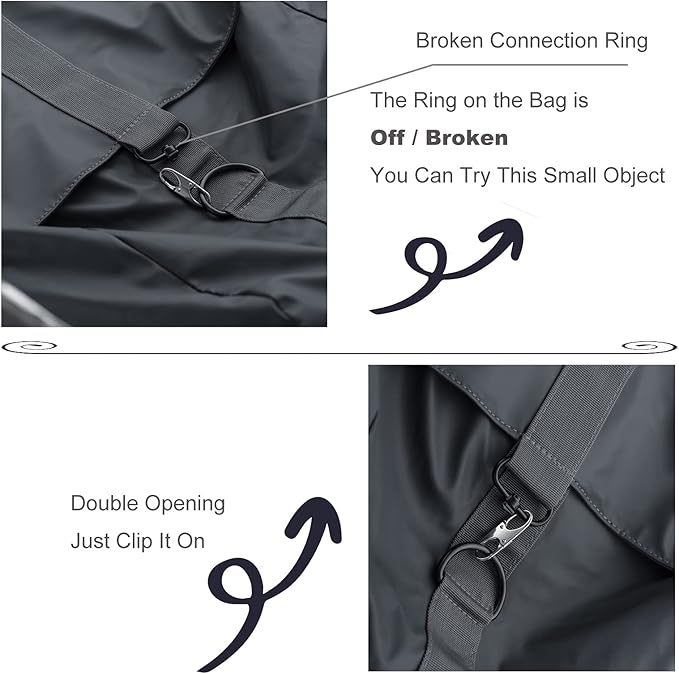 Zpsolution Zipper Clip Theft Detterent - Keep The Zipper Closed - Zipper Pull Replacement