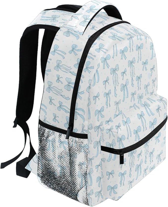 Wamika Coastal Anchor Kids Backpack Nautical Theme Starfish Shell School Backpacks Boys Girls Preschool Book Bag
