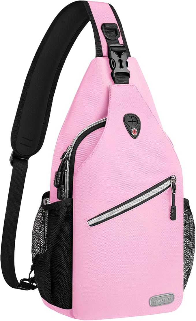 MOSISO Sling Backpack, Multipurpose Crossbody Shoulder Bag Travel Hiking Daypack