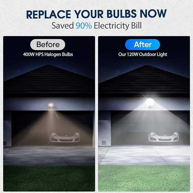 2 Pack LED Barn Light, 150W 21000LM Dusk to Dawn Outdoor Lighting, Yard Lights, 6500K Daylight, Outdoor Security Lighting, IP66 Waterproof Street Lights for Farmhouse, Garage, Warehouse