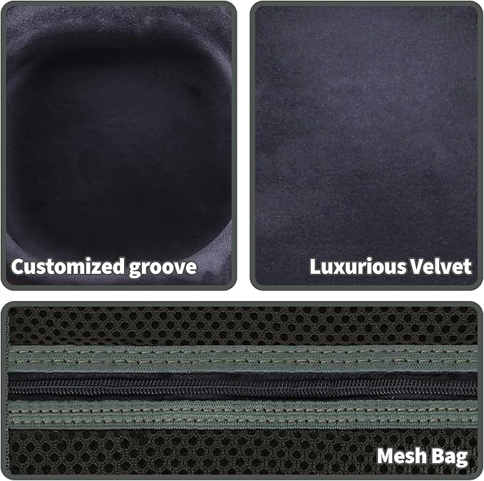 Storage Case Compatible with Walker's Razor Slim Shooting Hearing Protection Electronic Earmuffs