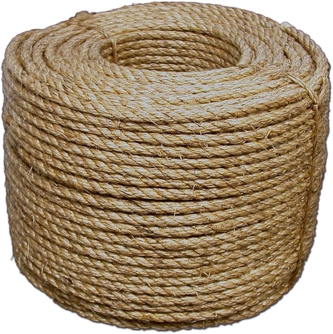 T.W Evans Cordage 30-062 3/4-Inch by 200-Feet Pure Number-1 Manila Rope