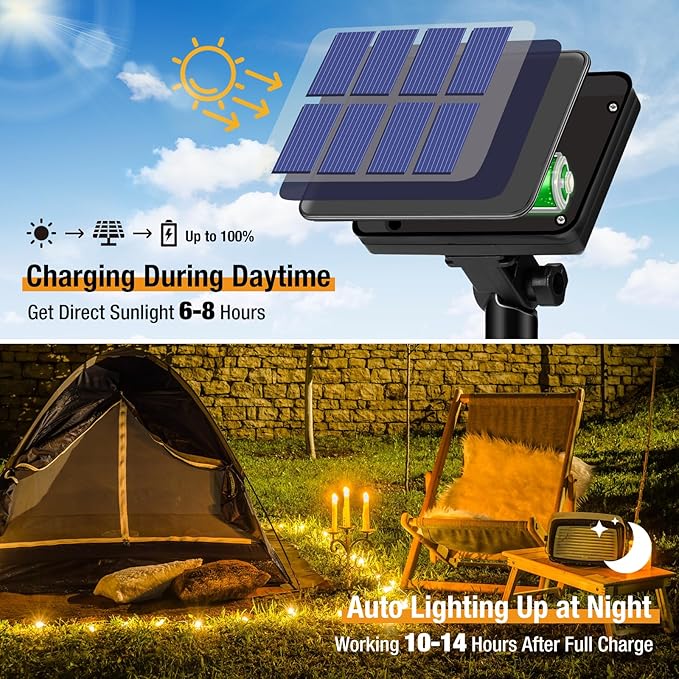 12 Pack Solar String Lights Outdoor, Total 960LED 396FT Solar Fairy Twinkle Lights Outdoor Waterproof 8 Modes Copper Wire Solar Lights for Outside Garden Patio Tree Christmas Wedding Party Decor