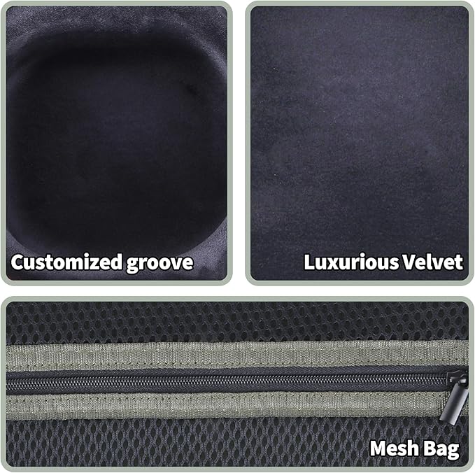 Storage Case Compatible with Walker's Razor Slim Shooting Hearing Protection Electronic Earmuffs