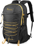 MOUNTAINTOP Hiking Backpack,30L Camping Backpack, Men Women Hiking Daypack Lightweight Travel Backpack for Climbing(Black)