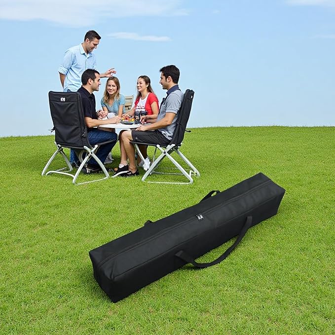 Heavy Duty Duffel Bag - XL Multi-Scene Organizer for Canopy Tents, Grill Tools, Roof Top Tents & Folding Chairs with MOLLE Straps & Reinforced Base (59''(L) x7.87''(W) x7.87''(H))