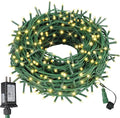 ASENEK 99FT 300 LED Christmas String Lights End-to-End Plug 8 Modes Indoor Lights with Timer, Outdoor Indoor Fairy Lights Christmas Tree Patio Garden Holiday Warm White