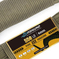 Paracord 550 lb, 7 Strand Paracord Rope 50ft 4mm, Nylon Parachute Cord for Camping, Army Green