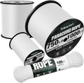 Paracord Rope 750 lb - 1000ft 5/32" Parachute Cord 4MM 12-Strand para Cord - Heavy Duty Spool String for Survival,Camping Gear, Survival Bracelet, Clothesline - White