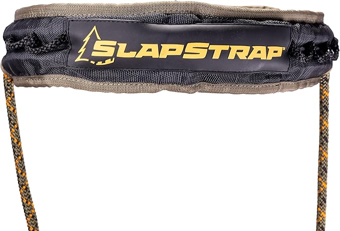 Hunter Safety System SlapStrap: Rope Management System for Saddle Hunting and Tree Stand Safety – Secure Lineman’s and Tether Rope with MOLLE Loops, Gear Storage & Included Pouch