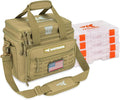 KastKing Karryall Fishing Tackle Bags with 4 * 3600 Tackle Trays - Saltwater & Freshwater Fishing Gear Storage