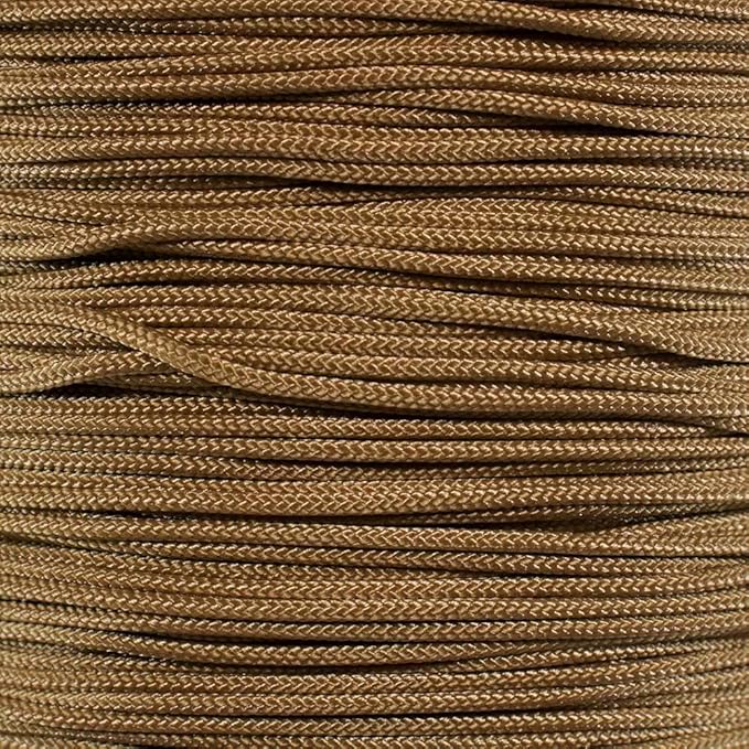 Paracord Planet 95lb Paracord – 1 Strand Type I Parachute Cord for Outdoors and DIY – Gold (10 ft)