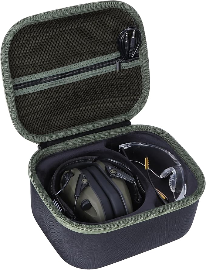 Storage Case Compatible with Walker's Razor Slim Shooting Hearing Protection Electronic Earmuffs
