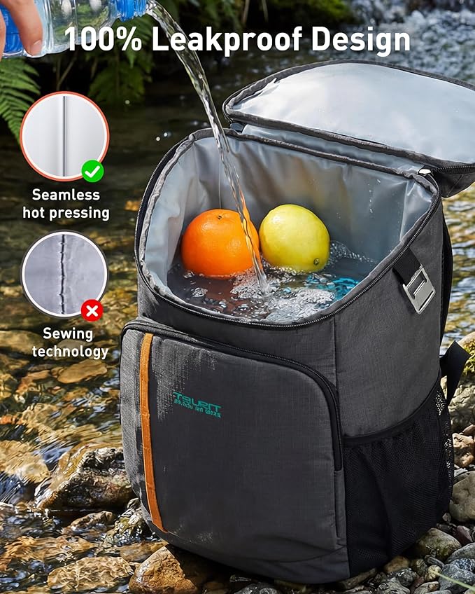 TOURIT Cooler Backpack Lightweight Insulated Backpack Cooler Leak-Proof for Men and Women, Sports Fan Coolers