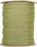 The Paracord Store | Type III 550 Paracord - 250 FT Spool, Moss Green | Heavy Duty 7 Strand Tactical Paracord - USA Made Nylon Outdoor Parachute Cord for Camping, Fishing & More - Survival Cord