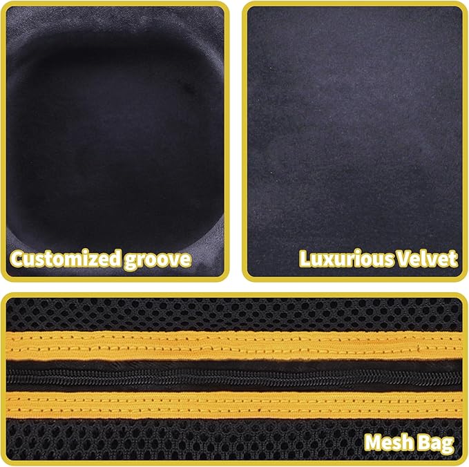 Storage Case Compatible with Walker's Razor Slim Shooting Hearing Protection Electronic Earmuffs