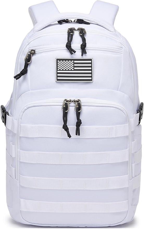 Wotony Military tactical backpack, backpack for men black small tactical assault bag