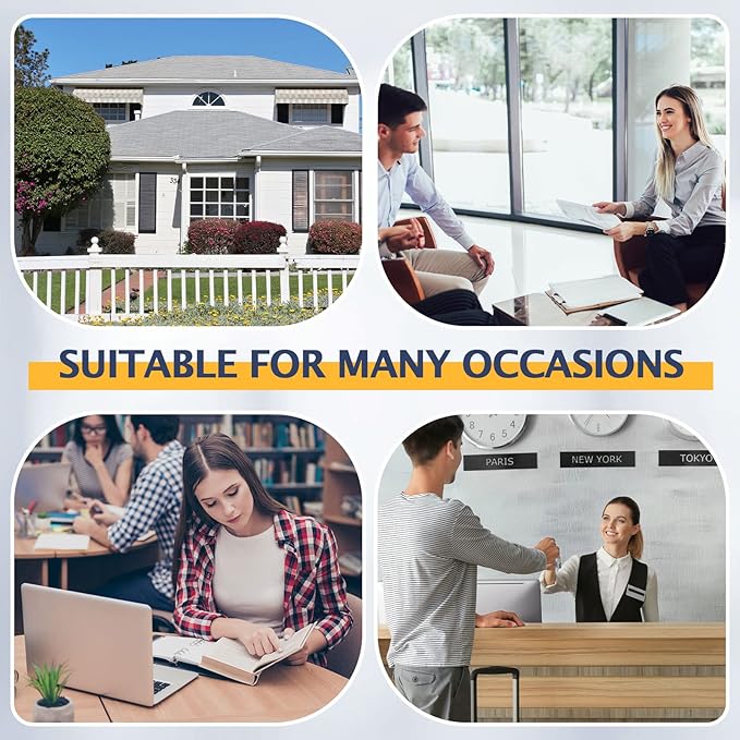 Remerry 1 Pcs Outdoor Brochure Holder 4 x 9 Inch Waterproof Wall Mount Literature Box with Lid Clear Acrylic for Pamphlet Map Menu Display (White)