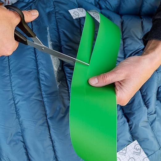 GEAR AID Tenacious Tape 3” x 20” Micro-Ripstop Fabric Gear Repair Tape, Fix Holes and Rips in Puffy Jackets, Rain Gear, Tents, Sleeping Bags and Outdoor Equipment, Orange, 2 Rolls