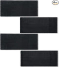 Geiserailie 4 Pcs Extender Strap Reusable Ice Belt Extender Strap Multipurpose Elastic Hook and Loop Extension for Ice Pack Black Back/Knee/Ankle Braces, Vests, Wraps, and Belts(4 x 9 Inch)