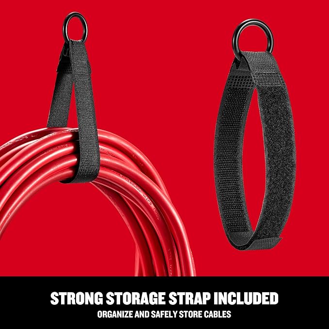 CRAFTSMAN 100 Ft. Indoor/Outdoor Extension Cord 16/3 SJTW, Waterproof Flexible Power Cable with 3-Prong Plug, 10A/1250W/125V, Heavy-Duty Contractor Cord, ETL Certified