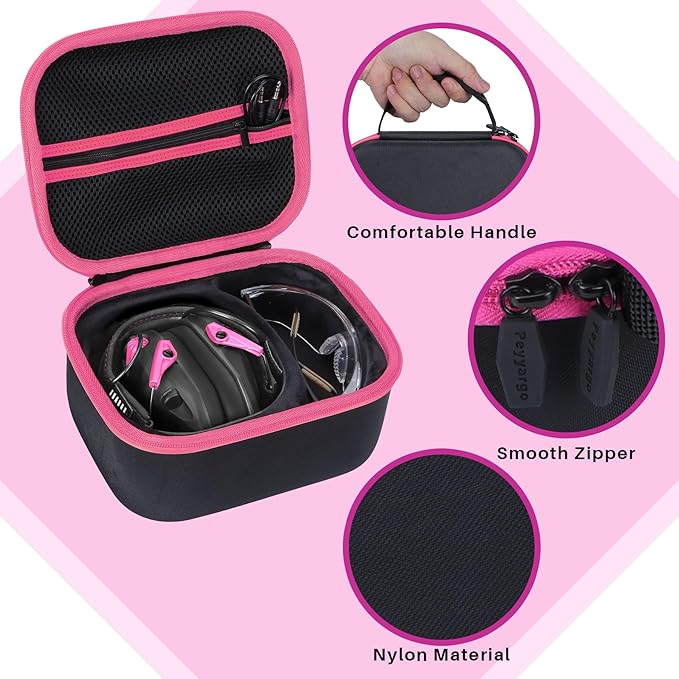 Storage Case Compatible with Walker's Razor Slim Shooting Hearing Protection Electronic Earmuffs