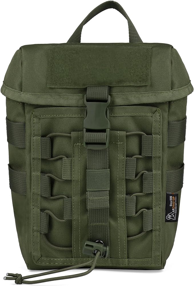 Mardingtop Molle Admin Pouch,EDC Pouch, Tactical Drawstring Pouch,Utility Pouch