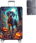 Luggage Cover Protector for 30-32 Inch Suitcases, TSA Approved Elastic Travel Suitcase Covers, Anti-Scratch Washable Luggage Sleeve for Carry On & Checked Bags, Shorthaired Pointer Dog
