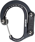 GEAR AID HEROCLIP 360° Swivel Carabiner Gear Clip and Hook (Medium) for Camping, Backpack, Suitcases and Garage Organization