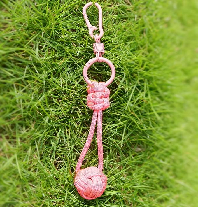 Paracord Rope, Reflective III Parachute Cord 7 Strand Core 550lb, 100ft Pink - High Visibility Abrasion Resistant Easy to Tie, Multi-Purpose Rope for Camping Survival DIY