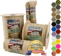 TOUGH-GRID 550 Paracord, Type III Mil-Spec Nylon Rope - 100 Ft Buckskin Tactical Survival Cord