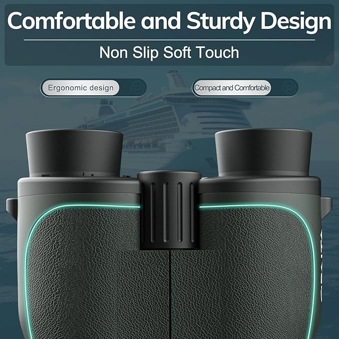 Compact Binoculars for Adults High Powered - OPAITA 20x32 Small Binoculars for Adults Kids with Low Light Vision for Bird Watching Hunting Cruise Ship Travel Concert Hiking Gifts for Men Women Green