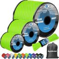 750Ib Reflective Paracord Rope,100' 200' 500' 1000', 4mm 11 Strand Parachute Spool Cord with Collecting Bag, para Cord Lanyard for Hammock, Camping