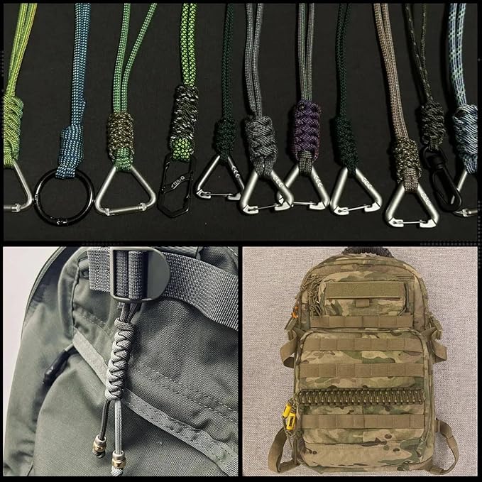 Paracord 550 Rope 100 Feet 5/32 Inch 7 Strand Type III Nylon Rope Parachute Cord for Survival Gear, Hiking, Camping, and Outdoor Use