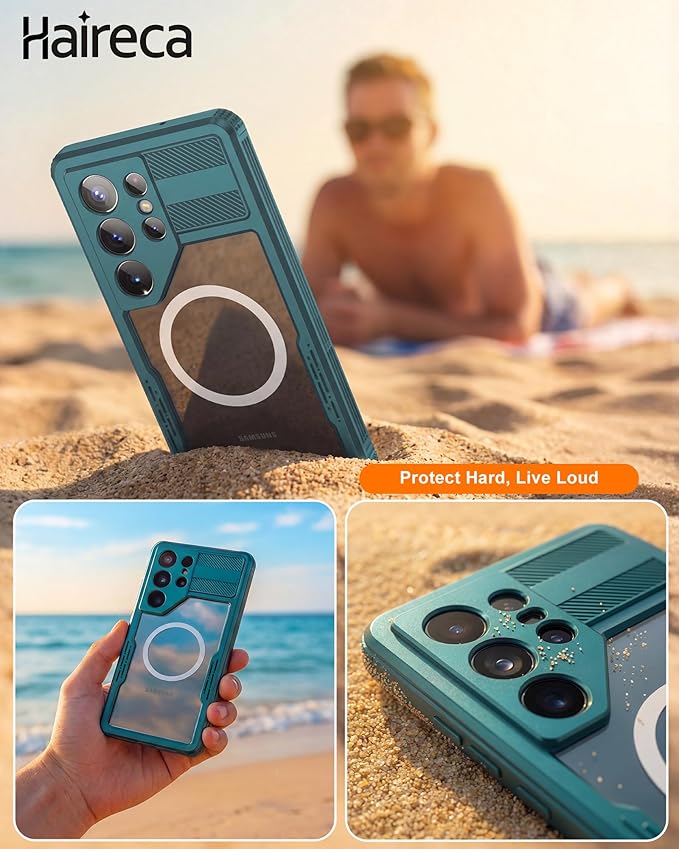 for Samsung Galaxy S26 Waterproof Case, [Fit for Magsafe] [IP68 Water Proof] [Built-in Screen Protector], Magnetic Heavy Duty Military Grade Rugged Phone Case for S 26 6.3", Teal