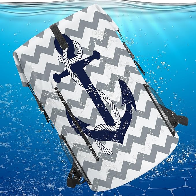 Waterproof Dry Bag Marine Dry Bags, Roll Top Lightweight 5L Dry Storage Bag Backpack with Phone Case for Kayaking Paddle Board Camping Travel Swimming Boating Beach Accessories