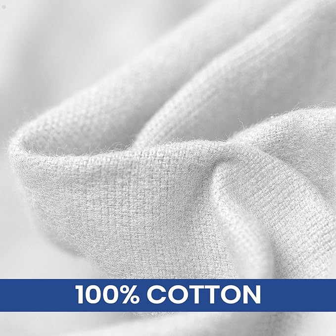 Linteum Textile 100% Cotton Hospital Patient Bath Blanket, Bed Bath Sheet, Twin Blanket Lightweight Sheet Blankets 70x90 in, 1.75 lb. White - 2 Pack