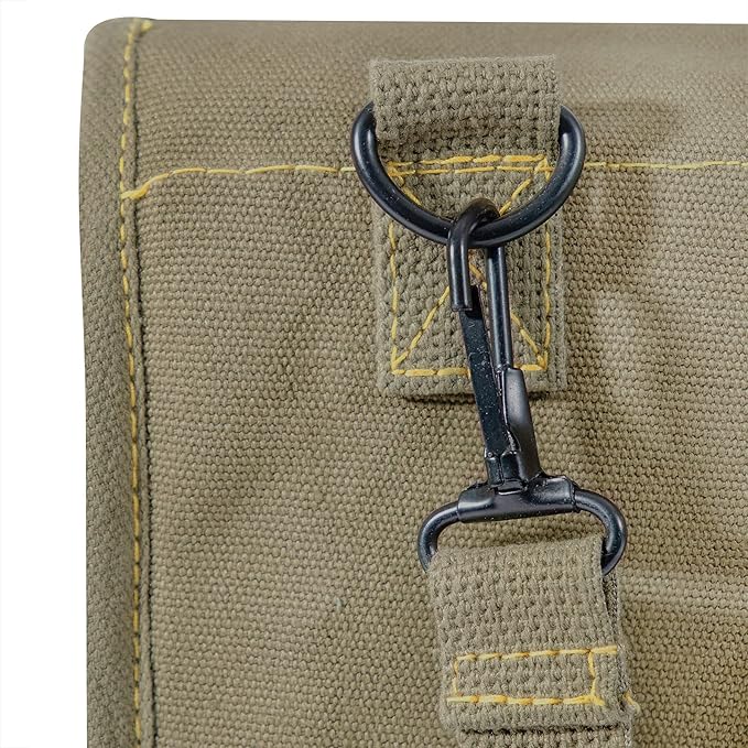 Rothco 57960: Canvas Map Case Shoulder Bag with Military Stencil