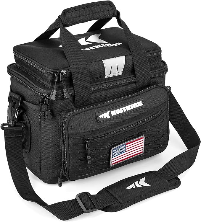 KastKing Fishing Tackle Bags - Saltwater & Freshwater Fishing Bags - Water Resistant, Padded Shoulder Strap - Gear Storage
