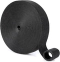 1In x 100Ft Reusable Cable Ties Hook and Loop Roll | Tie Down Straps, Nylon Double-Sided Strips, | Adjustable Multi-Purpose Wrap Fasteners forOffice, Home, Data Center