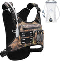 Zelvot Running Vest with 2L Water Bladder, Hydration Backpack, U.S. Original Design Patent, Lightweight Hydration Pack with Gear Holder, Reflective Chest Pack for Men Women for Marathon