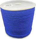 #8(1/4") X 1000' Blue Hollow Braid POLYPRO Rope