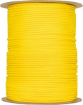 The Paracord Store | Type III 550 Paracord - 1000 FT Spool, Canary Yellow | Heavy Duty 7 Strand Tactical Paracord - USA Made Nylon Outdoor Parachute Cord for Camping, Fishing & More - Survival Cord