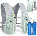 BECOJADDE Running Vest Hydration Backpack for Men Women, 5L Lightweight Running Backpack Hydration Pack for Marathon, Trail, Cycling, Hiking, Jogging