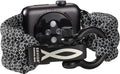 Savior Survival Gear Paracord Watch Band,Compatible with Apple Watch Band 49mm 46mm 45mm 44mm 42mm,iWatch Band Series Ultra 10 9 8 7 6 5 4 3 2 1 SE,Adjustable strap for men (Black Reflective, X-Large)