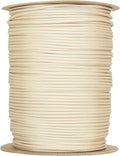The Paracord Store | Type III 550 Paracord - 250 FT Spool, Cream | Heavy Duty 7 Strand Tactical Paracord - USA Made Nylon Outdoor Parachute Cord for Camping, Fishing & More - Survival Cord