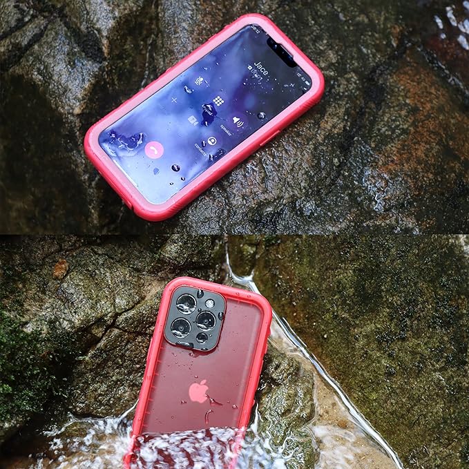 SPORTLINK for iPhone 16 Pro Max Case - IP68 Waterproof Military Protective Full Body Heavy Duty Shockproof 360 Sealed Dustproof with Camera Screen Protector Cover for i Phone 16 Pro Max 6.9" Pink